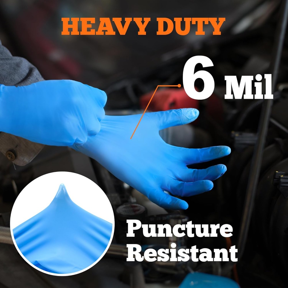 Heavy Duty Nitrile Exam Gloves - Exam Glove Nitrile avis et prix