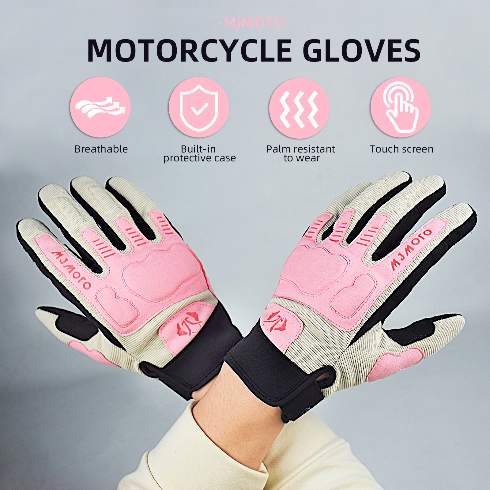 Pink Lady Summer Breathable Mo - Cycling Glove Padded avis et prix