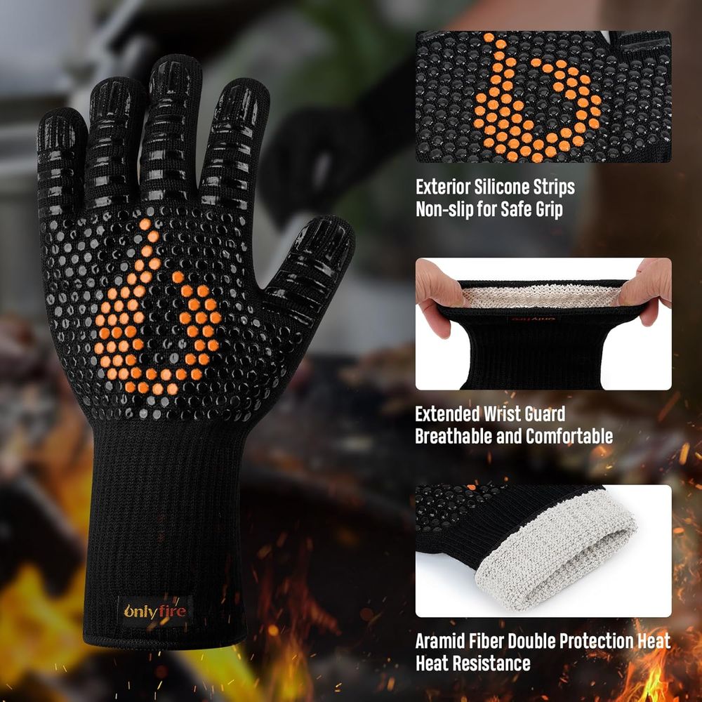 Heat Resistant Grill Gloves fo - Heat Resistant Glove avis et prix