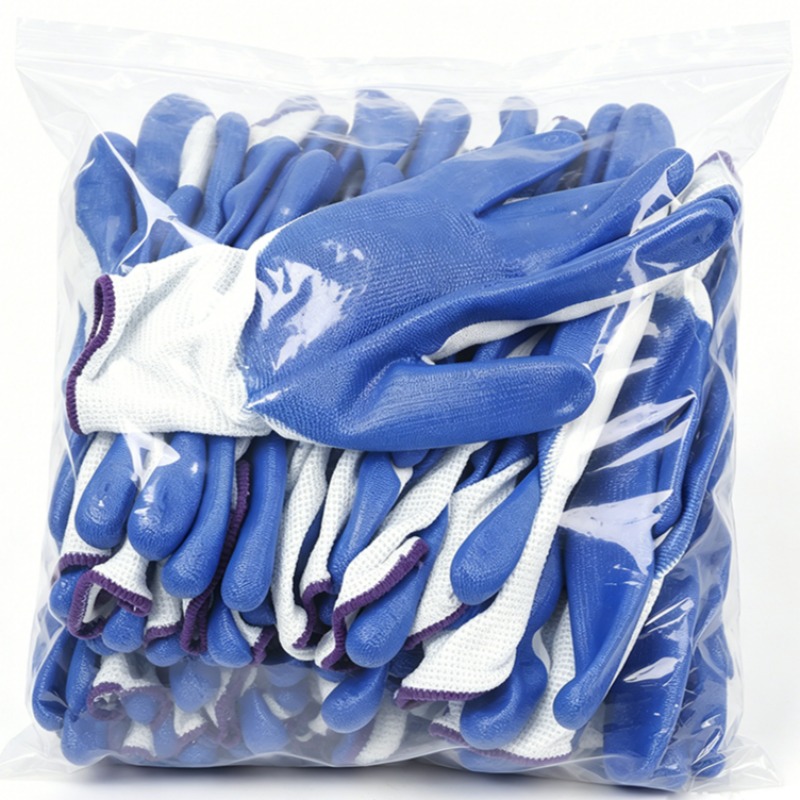 1/12pair Working Gloves Premiu - Nitrile Mechanic Glove avis et prix