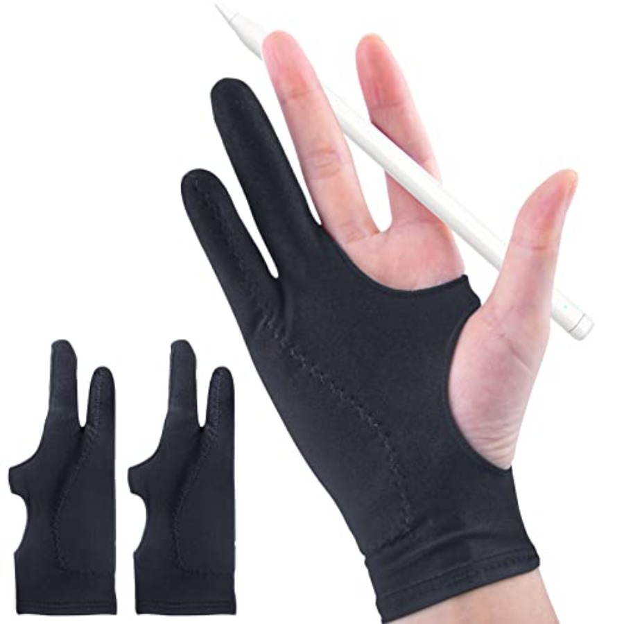 2-Pack Drawing Glove Palm Reje - Touchscreen Glove Capacitive avis et prix