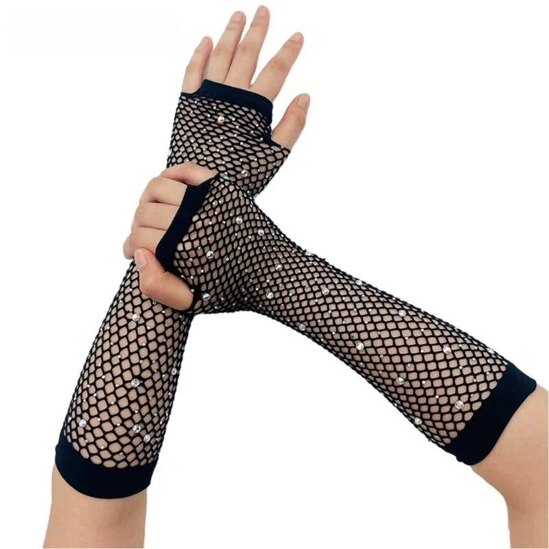 Wedding Breathable Fingerless  - Fingerless Glove Knit avis et prix