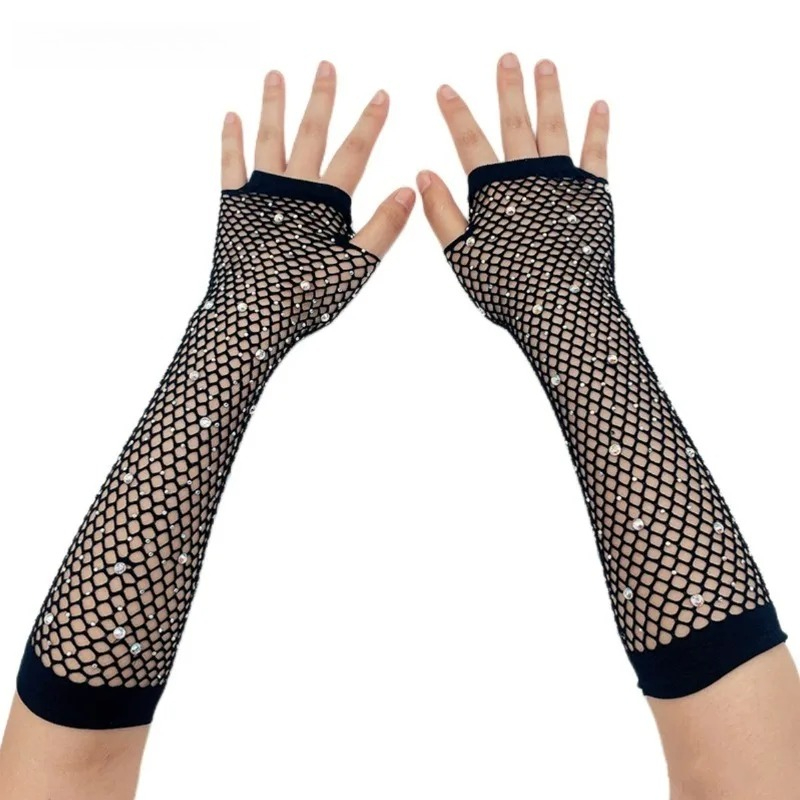 Wedding Breathable Fingerless  - Fingerless Glove Knit avis et prix