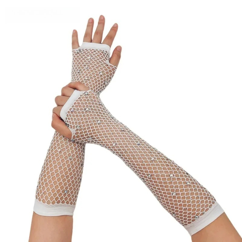 Wedding Breathable Fingerless  - Fingerless Glove Knit avis et prix