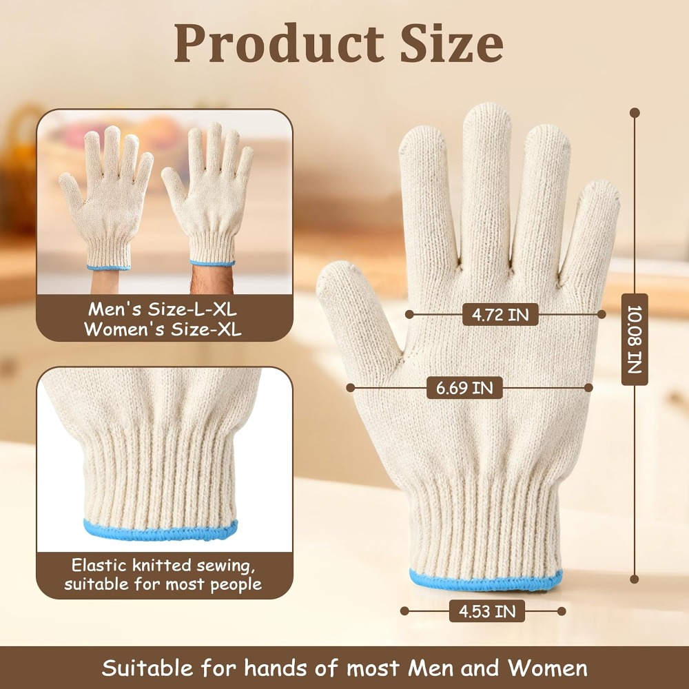 Heat Resistant Gloves - 932°F  - Cut Resistant Glove avis et prix