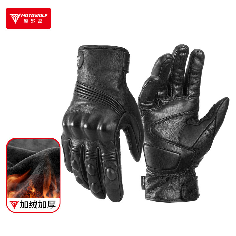 Winter Motorcycle Gloves for M - Motorcycle Glove Knuckle avis et prix