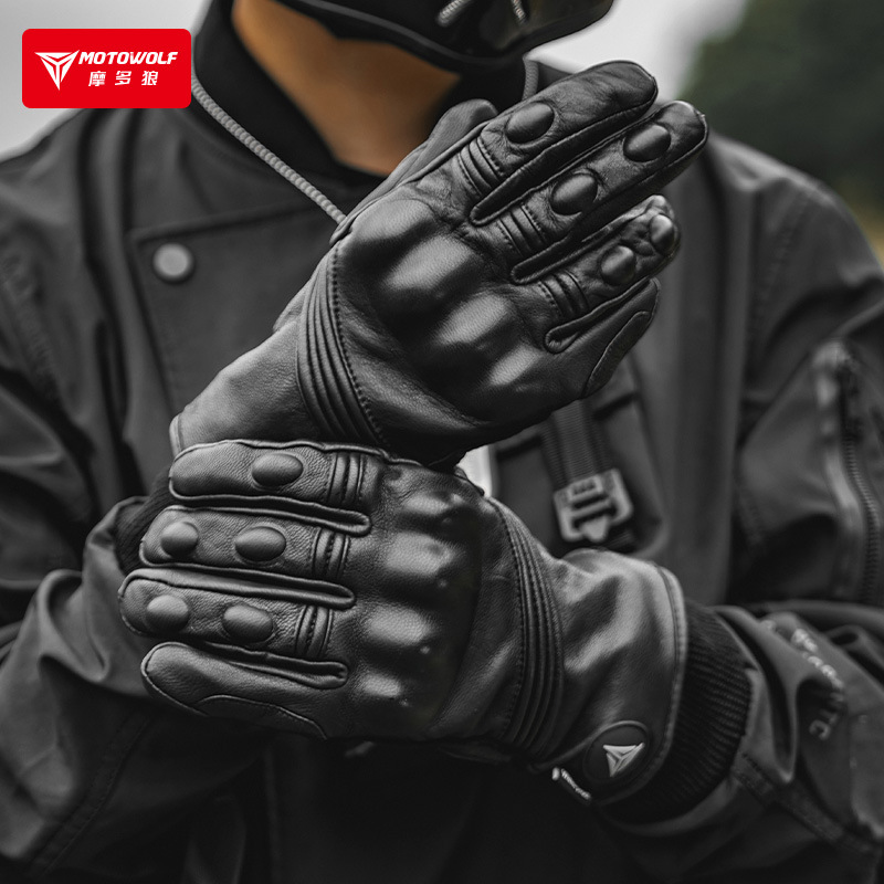 Winter Motorcycle Gloves for M - Motorcycle Glove Knuckle avis et prix