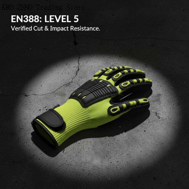 1Pair Cut Resistant Safety Wor - Work Glove Impact avis et prix