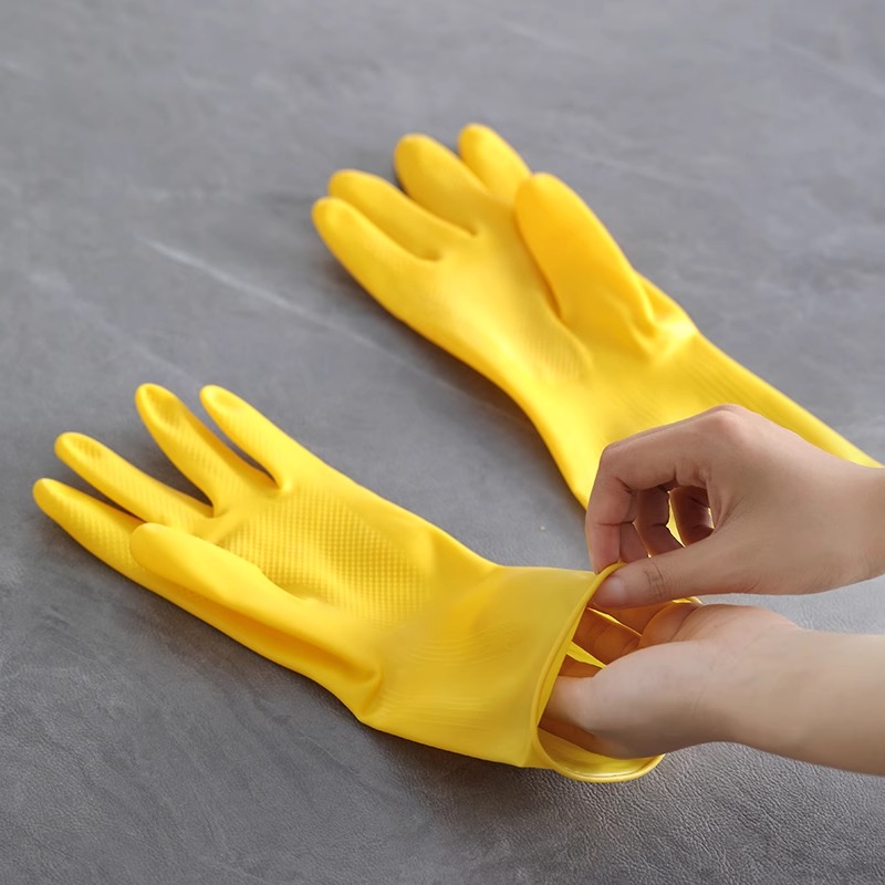3 Pairs of Household Gloves Ho - Dish Glove Rubber avis et prix