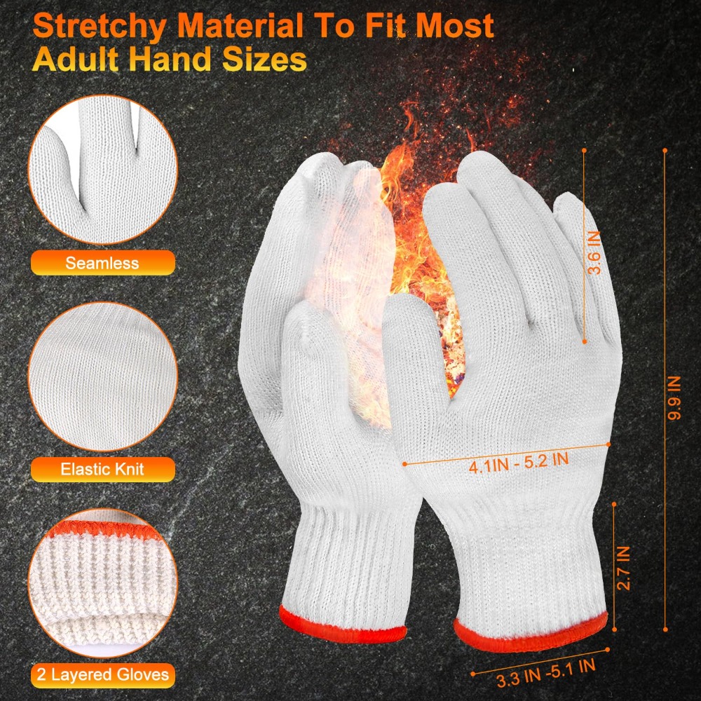 Disposable BBQ Gloves 100 Pack - Heat Resistant Glove avis et prix