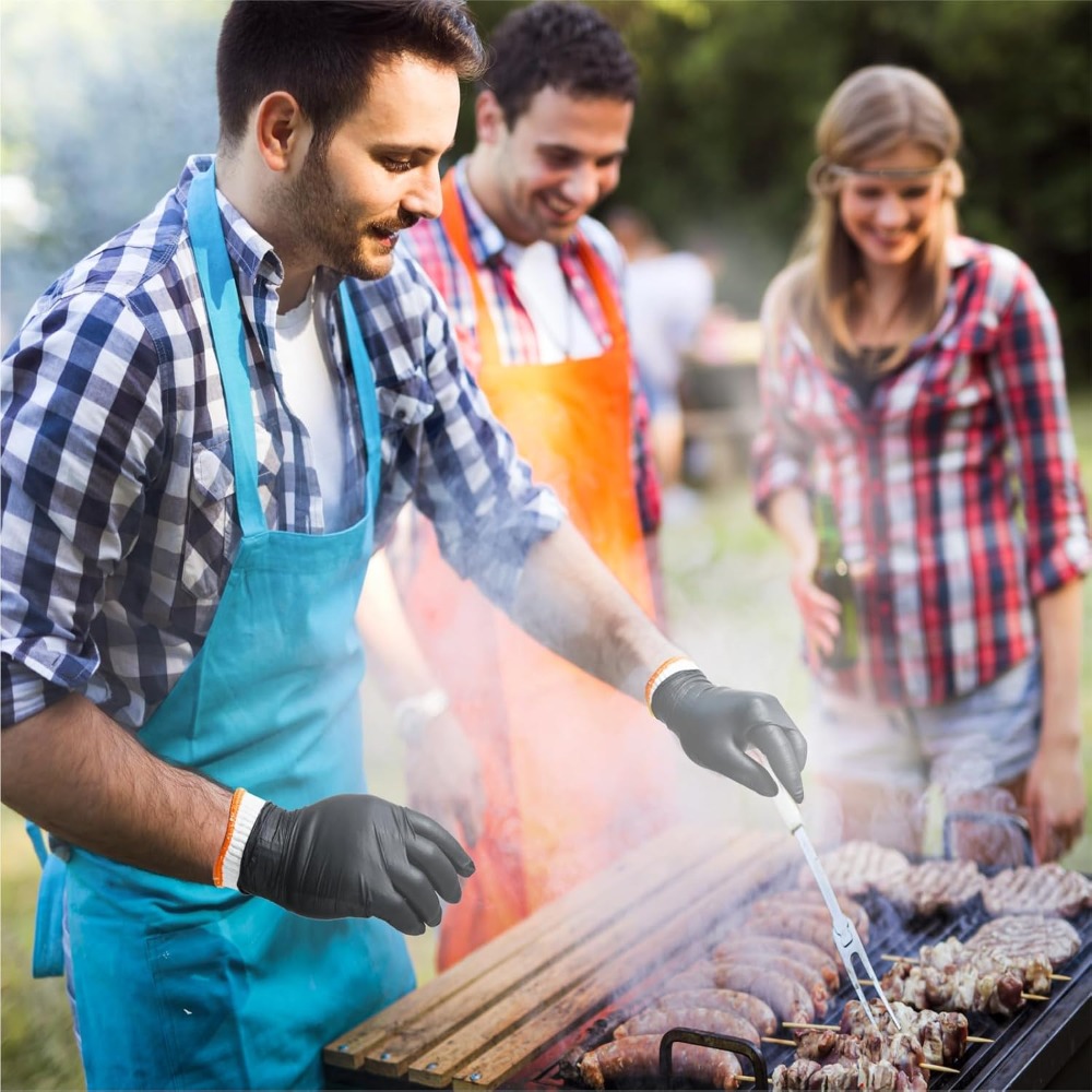 Disposable BBQ Gloves 100 Pack - Heat Resistant Glove avis et prix