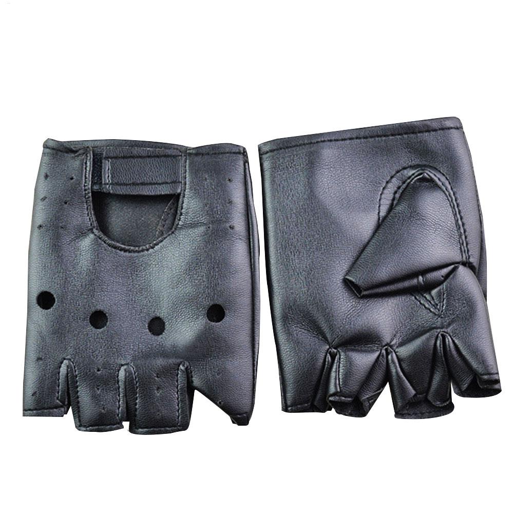 Punk Fingerless Gloves PU Leat - Workout Glove Gym avis et prix