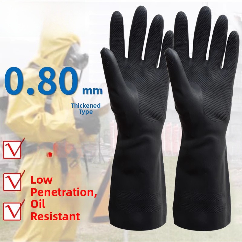 Ansell Nitrile Chemical Resist - Rubber Glove Cleaning avis et prix