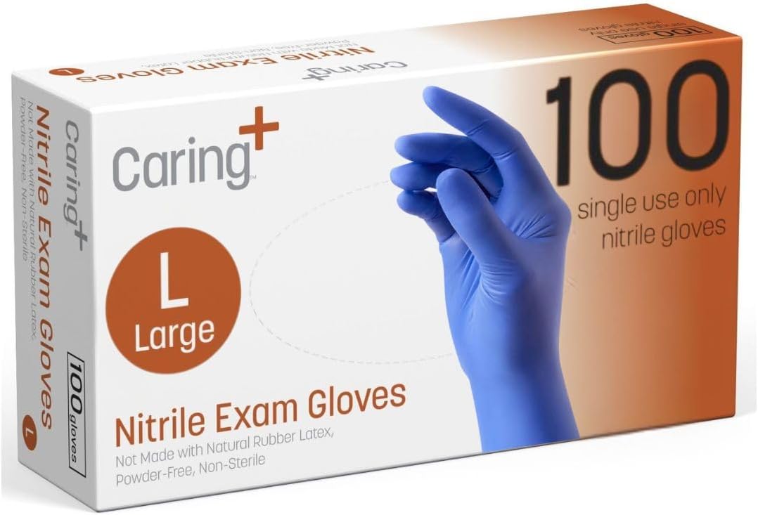 Nitrile Exam Gloves, Blue, Pow - Exam Glove Nitrile avis et prix