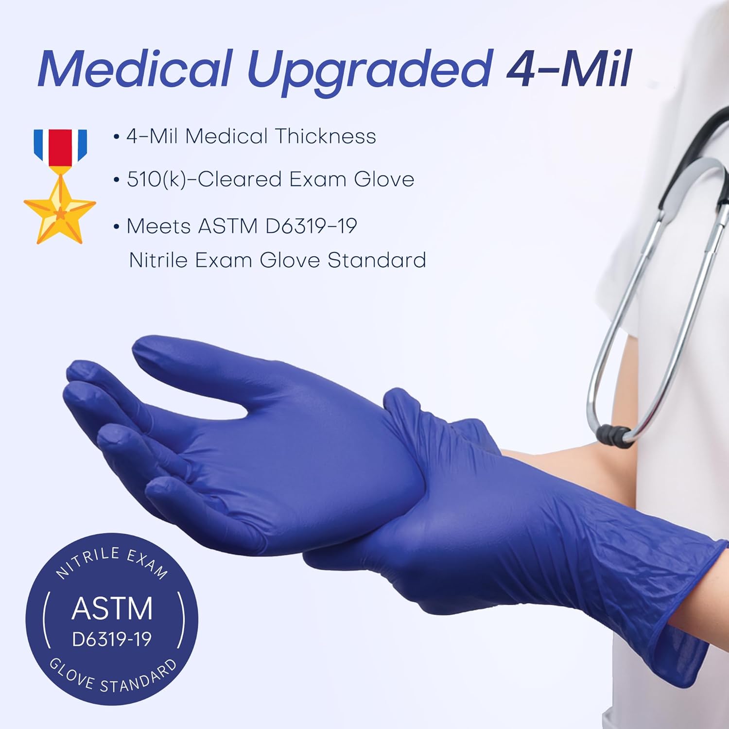 Nitrile Exam Gloves, 4 Mil MED - Exam Glove Nitrile avis et prix