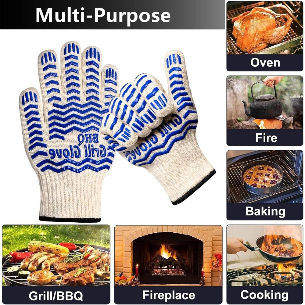 Heat Resistant Oven Gloves - B - Heat Resistant Glove avis et prix