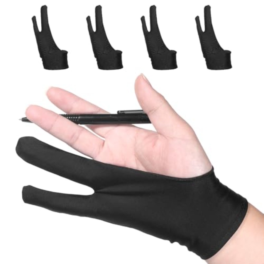 4 Pack Drawing Glove Digital D - Touchscreen Glove Capacitive avis et prix