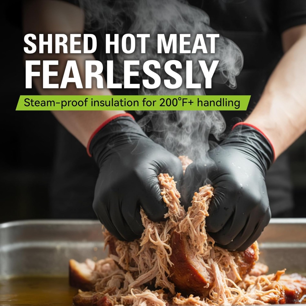 BBQ Gloves, 6 Heat Resistant C - Heat Resistant Glove avis et prix