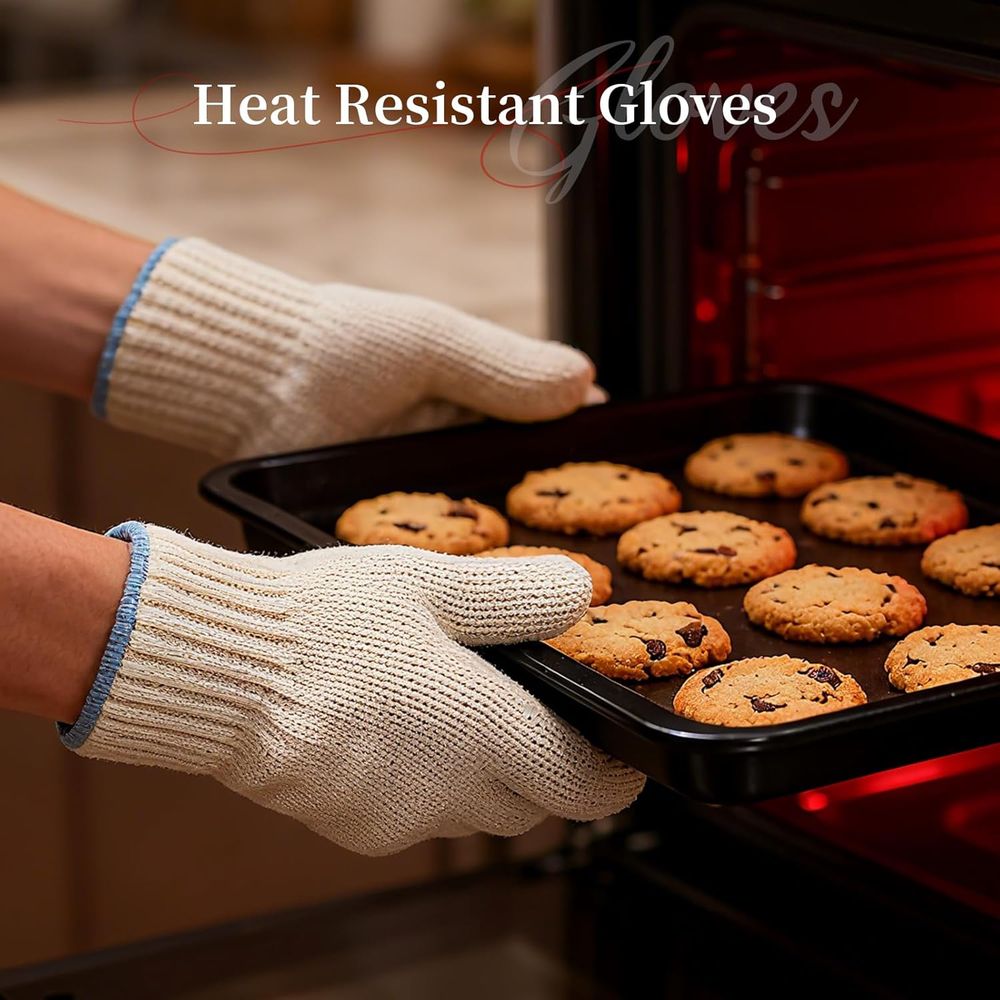 Heat-Resistant BBQ Gloves - Fu - Heat Resistant Glove avis et prix
