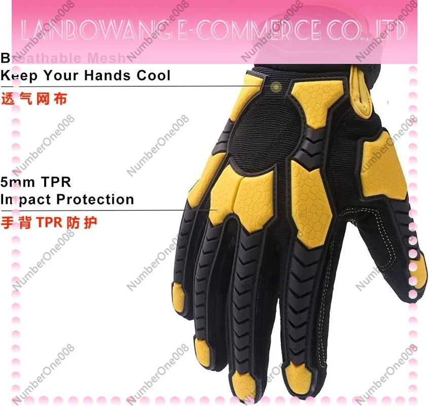 Level 6 Cut Resistant Gloves,  - Work Glove Impact avis et prix