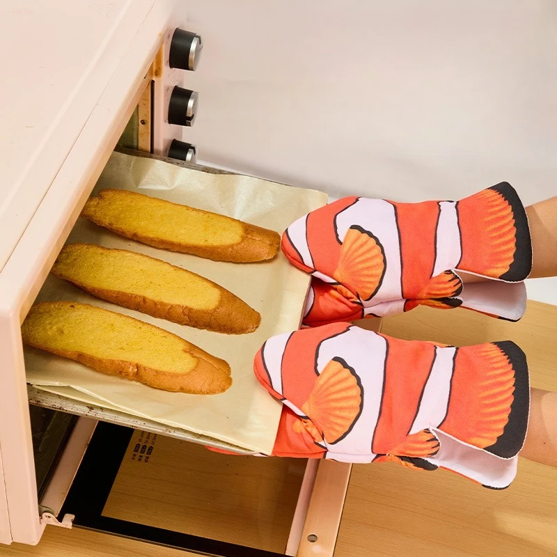 1PC,Cotton Oven Mitts Heat Res - Oven Mitt Silicone avis et prix