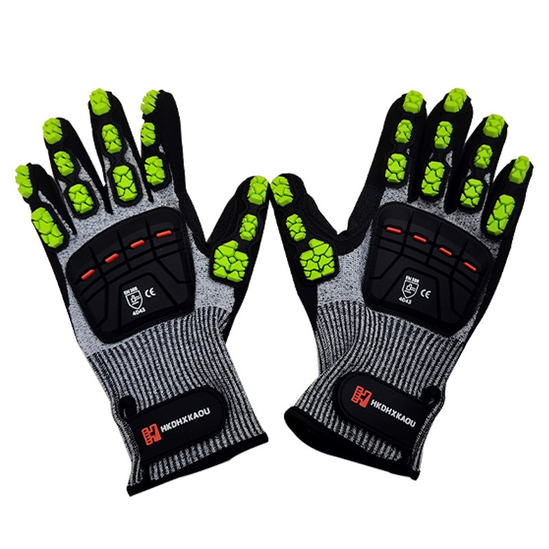 New TPR Mechanical Anti-Impact - Work Glove Impact avis et prix