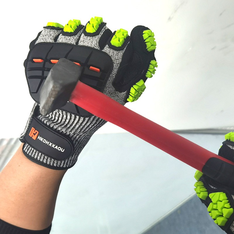New TPR Mechanical Anti-Impact - Work Glove Impact avis et prix