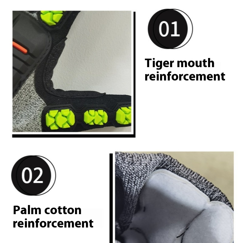 New TPR Mechanical Anti-Impact - Work Glove Impact avis et prix