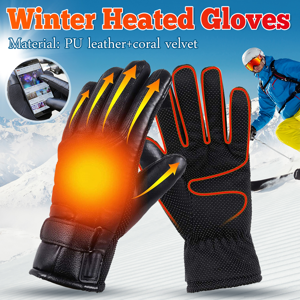 USB Electric Heated Gloves Out - Ski Glove Waterproof avis et prix