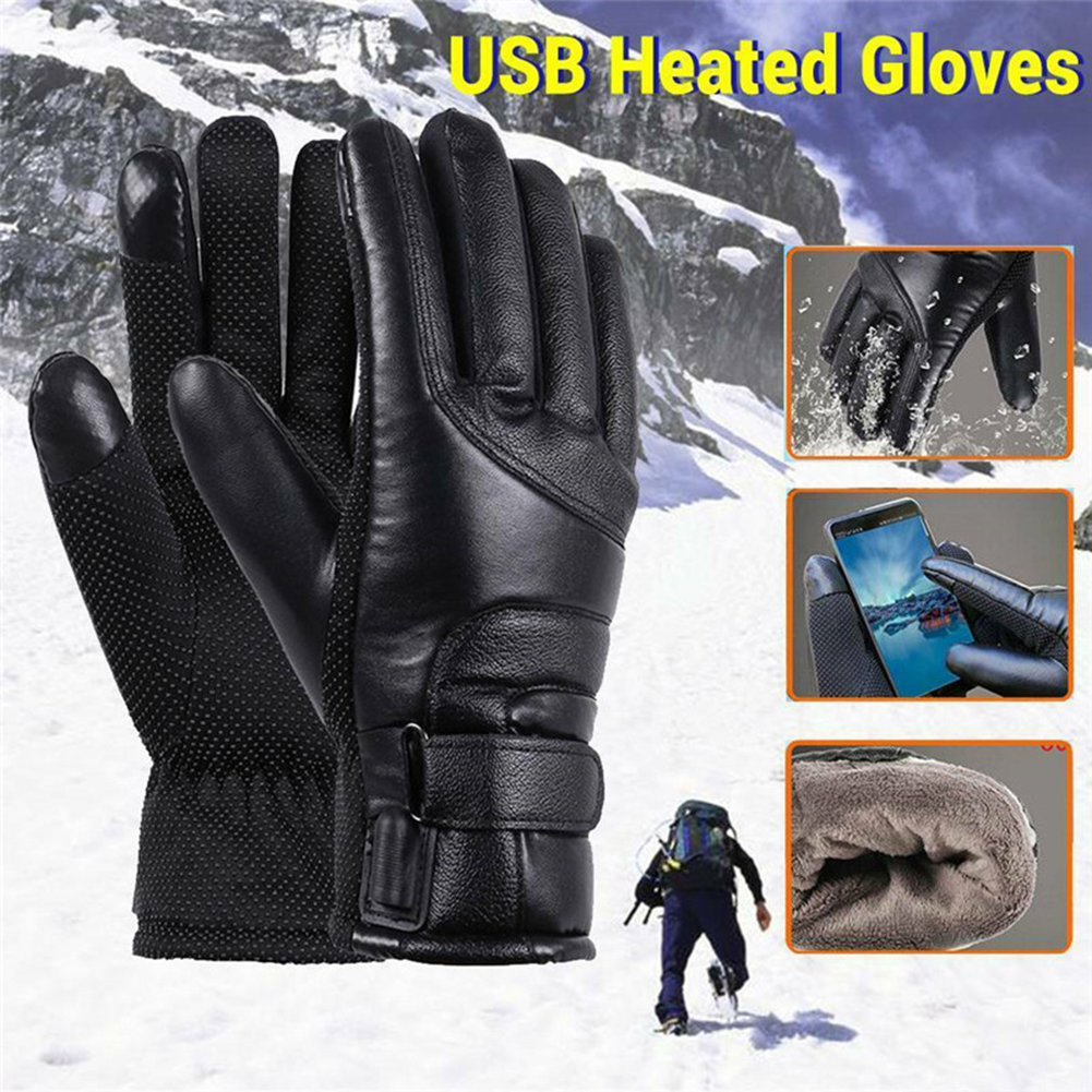 USB Electric Heated Gloves Out - Ski Glove Waterproof avis et prix