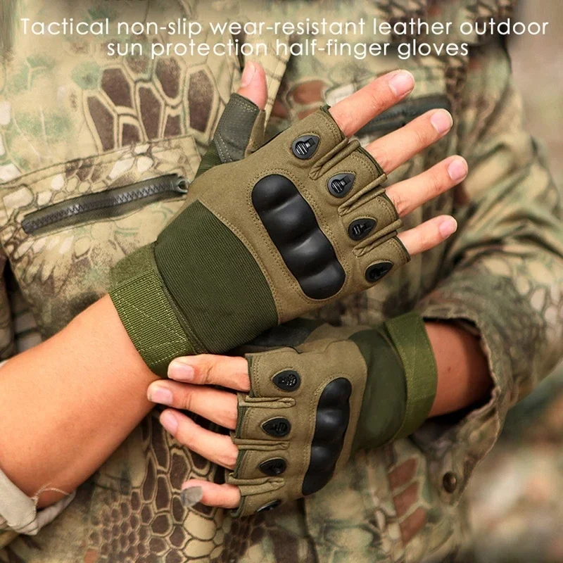 Half Finger Men's Gloves Outdo - Cycling Glove Padded avis et prix