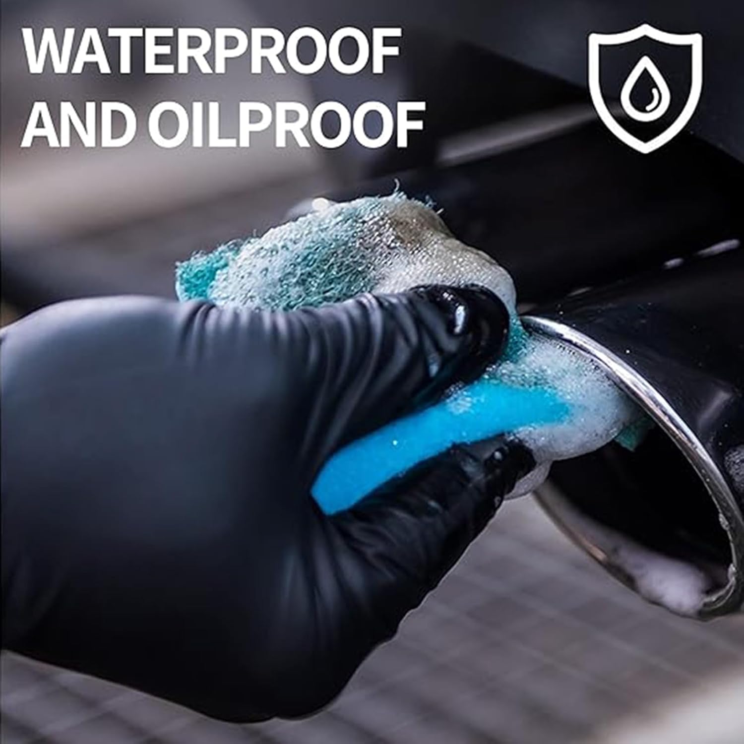 5.5 Mil Nitrile Exam Gloves, M - Exam Glove Nitrile avis et prix
