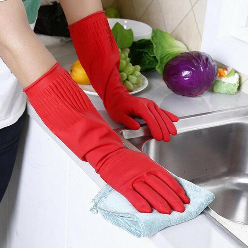 38cm Long Cuff Latex Rubber Gl - Dish Glove Rubber avis et prix