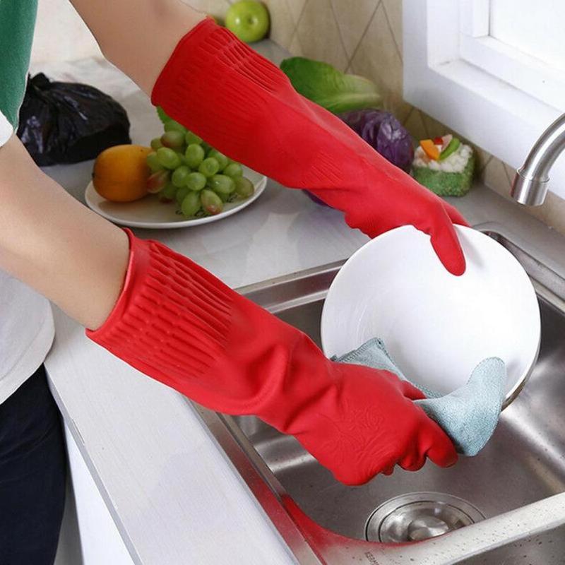 38cm Long Cuff Latex Rubber Gl - Dish Glove Rubber avis et prix