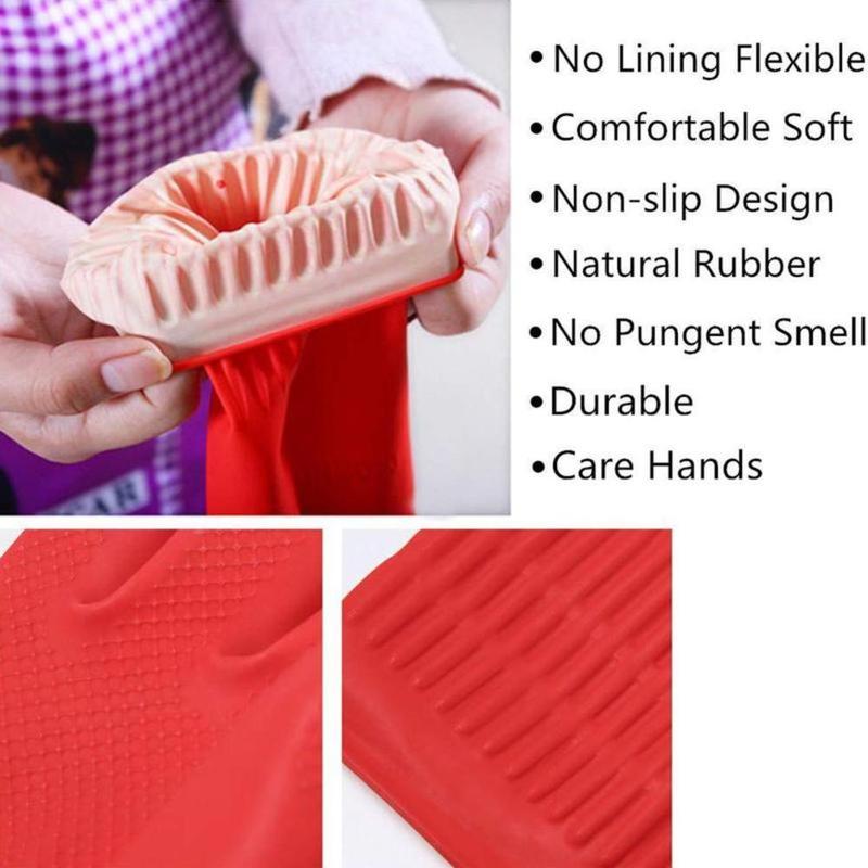 38cm Long Cuff Latex Rubber Gl - Dish Glove Rubber avis et prix