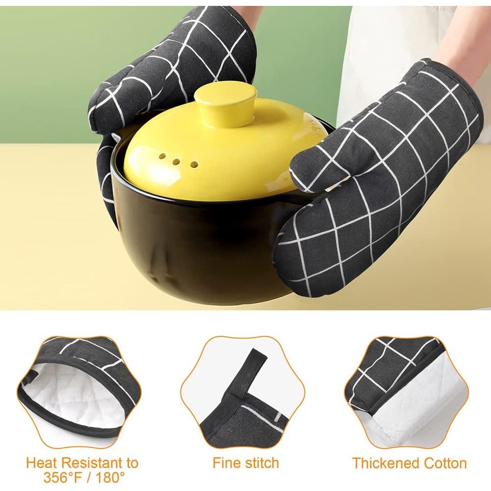 6-Piece Heat Resistant Oven Mi - Heat Resistant Glove avis et prix