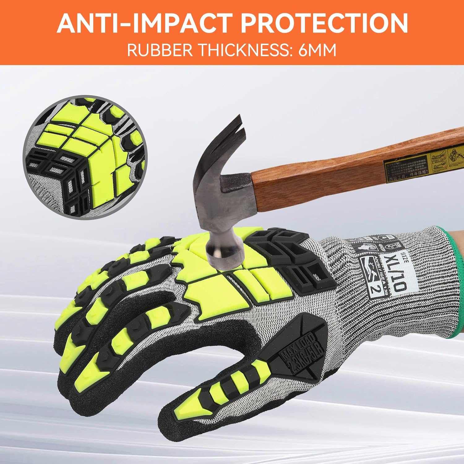 Cut Resistant Impact Gloves, A - Work Glove Impact avis et prix