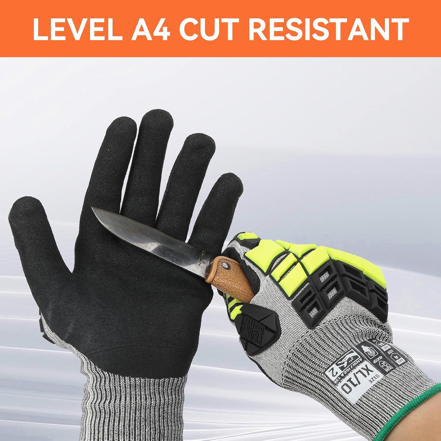 Cut Resistant Impact Gloves, A - Work Glove Impact avis et prix