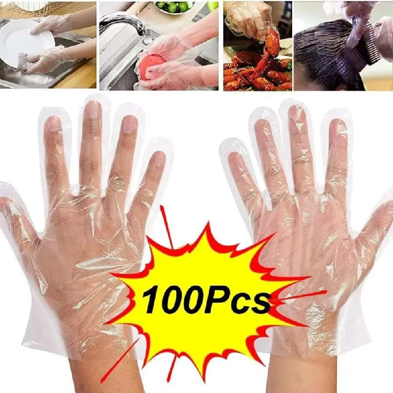 100/200/500Pcs Disposable Glov - Rubber Glove Cleaning avis et prix