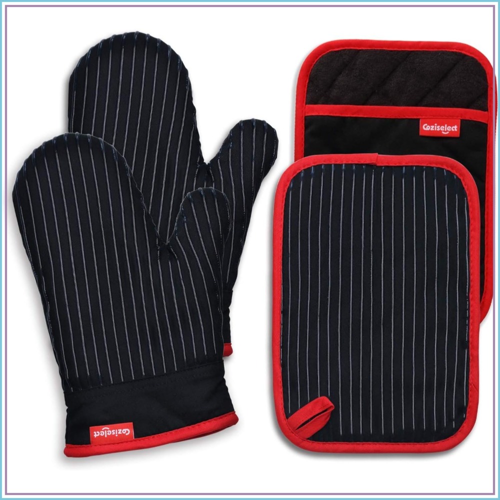 Heat Resistant Oven Mitts and  - Heat Resistant Glove avis et prix