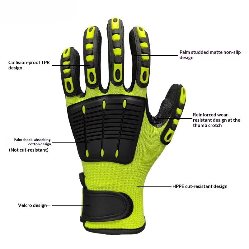 Cut Resistant Safety Work Glov - Work Glove Impact avis et prix