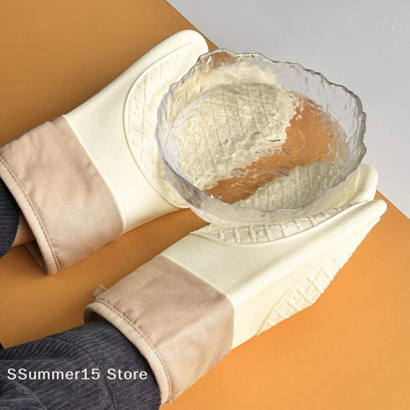 【R】Silicone Heat-insulating Gl - Oven Mitt Silicone avis et prix