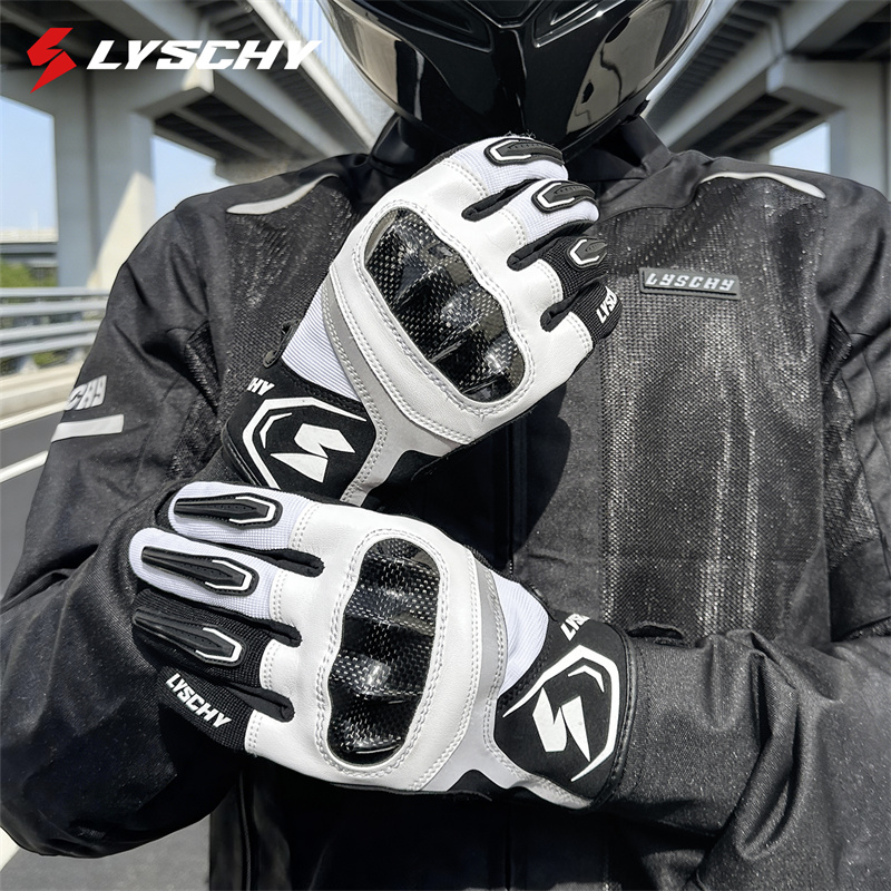 4-Season Motorcycle Leather Gl - Motorcycle Glove Knuckle avis et prix