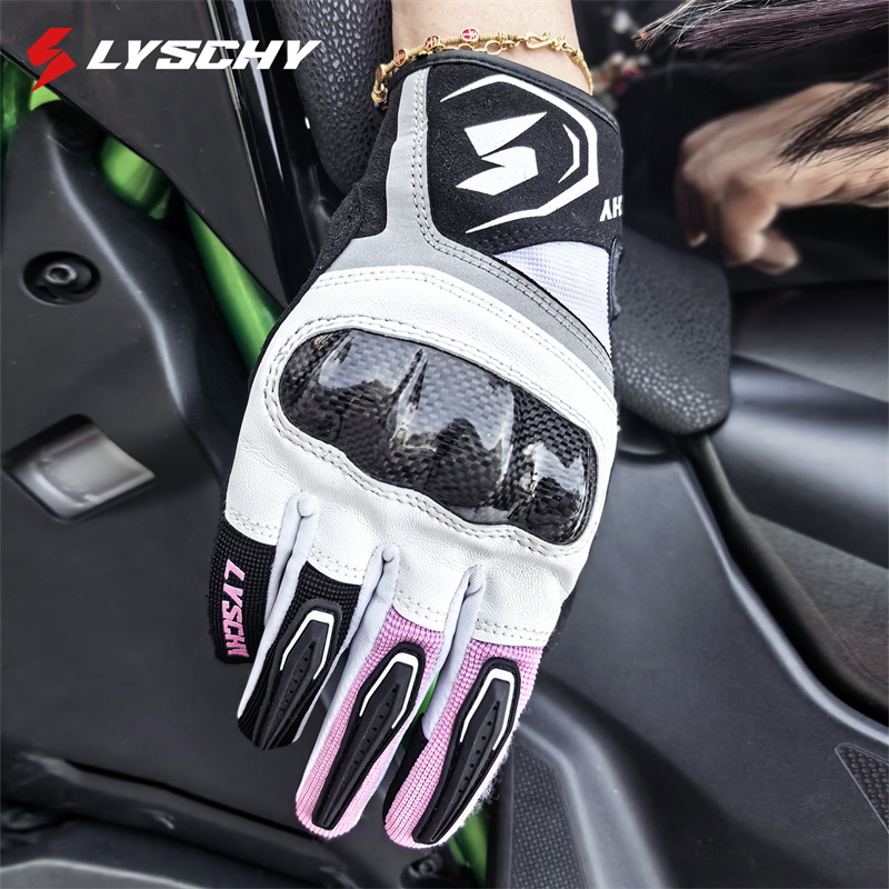 4-Season Motorcycle Leather Gl - Motorcycle Glove Knuckle avis et prix