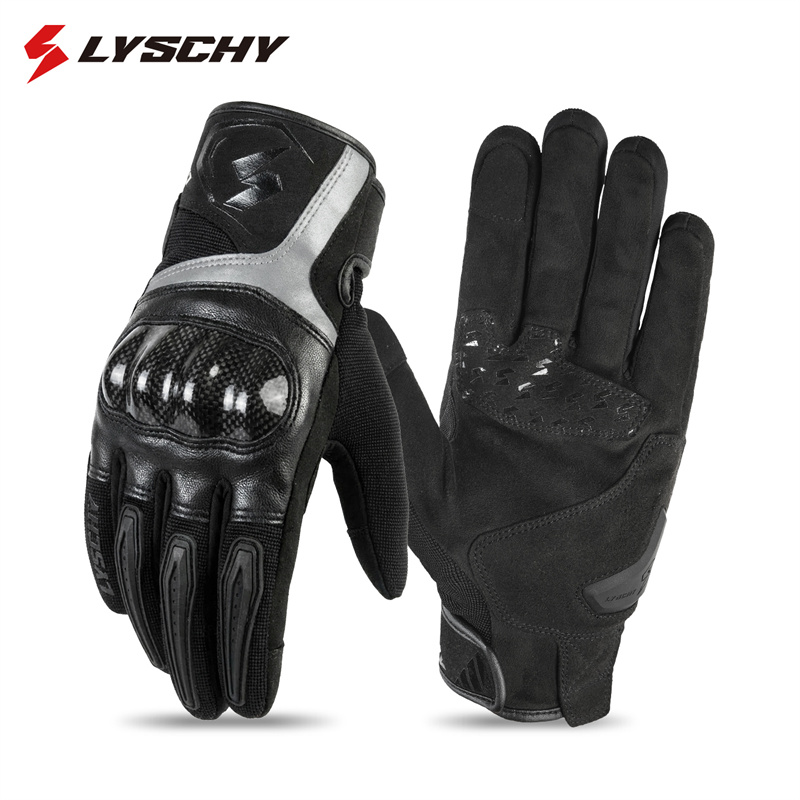4-Season Motorcycle Leather Gl - Motorcycle Glove Knuckle avis et prix